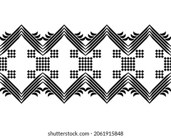 Ethnic pattern vector for design 