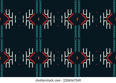 Ethnic pattern vector. Geometric ethnic pattern traditional Design It is a pattern created by combining geometric shapes. Design for print. Using in the fashion industry.