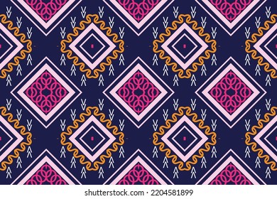 Ethnische Mustervektor. traditionelles afrikanisches Kunstmuster Es ist ein Muster, das durch die Kombination geometrischer Formen entsteht. Design für den Druck. Verwendung in der Modebranche.