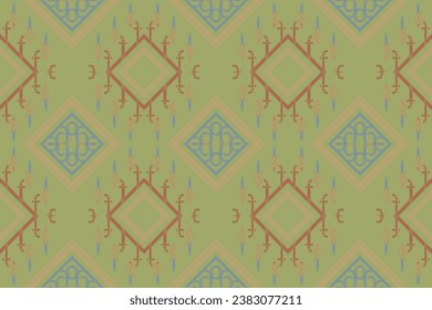 Ethnic pattern vector. traditional pattern African art It is a pattern created by combining geometric shapes. Create beautiful fabric patterns. Design for print.