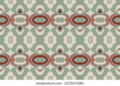 Ethnic pattern vector. traditional pattern background It is a pattern created by combining geometric shapes. Create beautiful fabric patterns. Design for print. Using in the fashion industry.