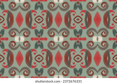 Ethnic pattern vector. traditional patterned Native American art It is a pattern created by combining geometric shapes. Create beautiful fabric patterns. Design for print.