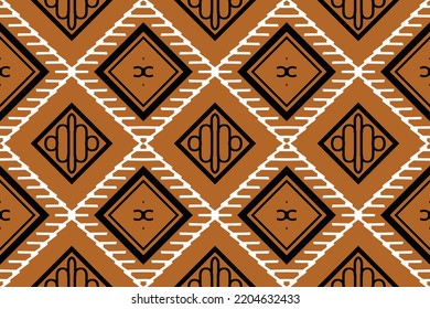 Ethnic pattern wallpaper. Traditional ethnic patterns vectors It is a pattern created by combining geometric shapes. Design for print. Using in the fashion industry.