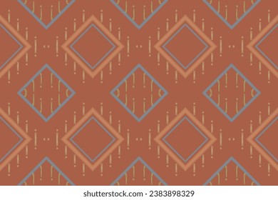 Fondo de pantalla de patrones étnicos. Vectores de patrones étnicos tradicionales Es un patrón creado combinando formas geométricas. Crear hermosos patrones de tela. Diseño para impresión.