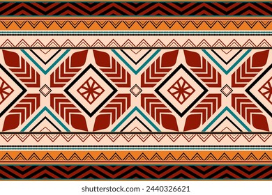 Ethnic pattern.beautiful pattern. folk embroidery,bohemian style,aztec geometric art ornament print.ethnic abstract Inkatha art.Seamless fabric.design for fabric, carpet, wallpaper, clothing
