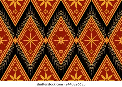 Ethnic pattern.beautiful pattern. folk embroidery,bohemian style,aztec geometric art ornament print.ethnic abstract Inkatha art.Seamless fabric.design for fabric, carpet, wallpaper, clothing