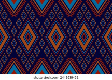 Ethnic pattern.beautiful pattern. folk embroidery,bohemian style,aztec geometric art ornament print.ethnic abstract Inkatha art.Seamless fabric.design for fabric, carpet, wallpaper, clothing	