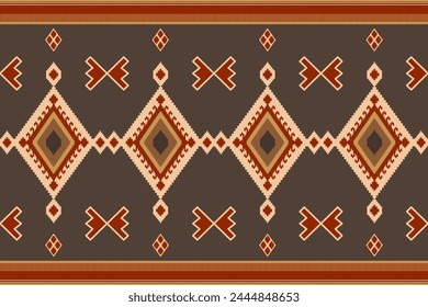 Ethnic pattern.beautiful pattern. folk embroidery,bohemian style,aztec geometric art ornament print.ethnic abstract Inkatha art.Seamless fabric.design for fabric, carpet, wallpaper, clothing	