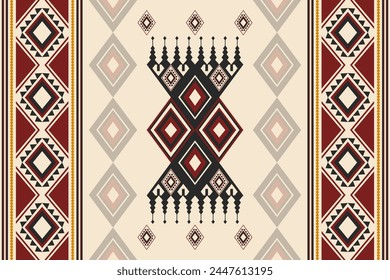 Ethnic pattern.beautiful pattern. folk embroidery,bohemian style,aztec geometric art ornament print.ethnic abstract Inkatha art.Seamless fabric.design for fabric, carpet, wallpaper, clothing	