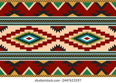 Patrón étnico.hermoso patrón. bordado popular, estilo bohemio, arte geométrico azteca ornamento print.étnico abstracto Inkatha art.Seamless fabric.design para tela, alfombra, Fondo de pantalla, ropa	
