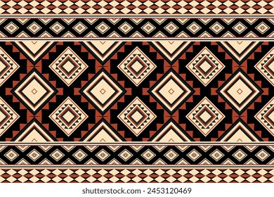 Ethnic pattern.beautiful pattern. folk embroidery,bohemian style,aztec geometric art ornament print.ethnic abstract Inkatha art.Seamless fabric.design for fabric, carpet, wallpaper, clothing	