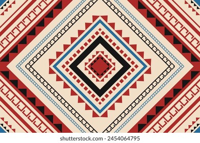 Ethnic pattern.beautiful pattern. folk embroidery,bohemian style,aztec geometric art ornament print.ethnic abstract Inkatha art.Seamless fabric.design for fabric, carpet, wallpaper, clothing	
