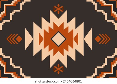 Ethnic pattern.beautiful pattern. folk embroidery,bohemian style,aztec geometric art ornament print.ethnic abstract Inkatha art.Seamless fabric.design for fabric, carpet, wallpaper, clothing	