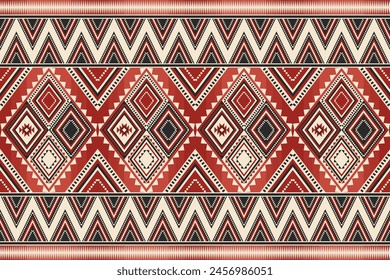 Ethnic pattern.beautiful pattern. folk embroidery,bohemian style,aztec geometric art ornament print.ethnic abstract Inkatha art.Seamless fabric.design for fabric, carpet, wallpaper, clothing