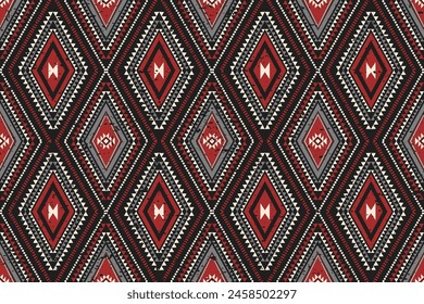 Ethnic pattern.beautiful pattern. folk embroidery,bohemian style,aztec geometric art ornament print.ethnic abstract Inkatha art.Seamless fabric.design for fabric, carpet, wallpaper, clothing