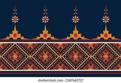 
Ethnic patterns. Seamless ikat .Printed fabric, wallpaper, ceramic
