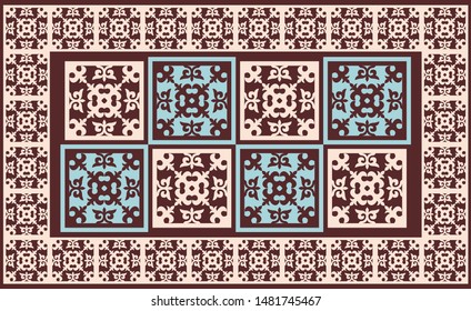 Ethnic patterns. Traditions of nomads, Kazakh steppes, Asian, Mongolian, Caucasus.