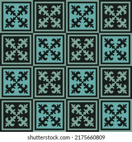 Ethnic patterns. Traditions of nomads, Kazakh steppes, Asian Mongolian Caucasus