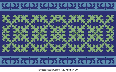 Ethnic patterns traditions of nomads, Kazakh steppes, Asian Mongolian Caucasus