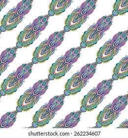  Ethnic perfect graphical ornament pattern. Geometrical texture made in vector. Unique background for invitations, cards, websites any other kind of design, birthday.