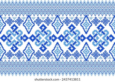 Ethnic pixel seamless pattern, traditional geometric Seamless Pattern, Seamless Digital Papers Design for background, illustration, texture, fabric, wallpaper, clothing, carpet, batik, embroidery
