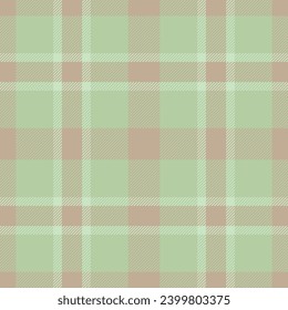 Ethnic plaid pattern check, apparel seamless vector fabric. Rest tartan texture background textile in light and pastel colors.