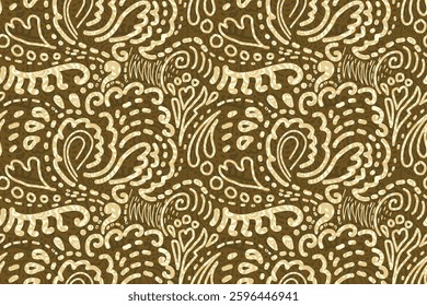 Ethnic, primitive, hand drawn seamless pattern, abstract pattern with black and white color, aborigines style ,design for fabric and printing.