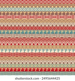 Ethnic print background wallapaper texture ornament bohemian exotic africa style 