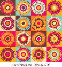 Fondo de impresión étnica wallapaper textura ornamento bohemio exótico estilo de África 