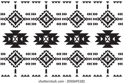 Ethnic Print Fabric Pattern. Geometric seamless ornament for ceramics, wallpaper, textile, web, cards. Ethnic pattern