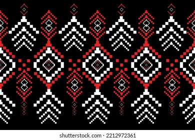 Ethnische Druckmuster-Muster. Geometrisches nahtloses Ornament für Keramik, Tapeten, Textilien, Web, Karten. Ethnische Struktur. Grenzverzierung. Indianerisches Design, Navajo. Mexikanisches Motiv, Azteker Ziergegend