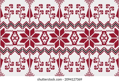 Ethnic Print Fabric Pattern Geometry seamless ornament for ceramics, wallpaper, textile, web, cards.