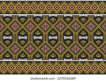 Ethnic print tribal Aztec Geometric Traditional ethnic oriental design for the background. Folk embroidery, Indian, Scandinavian, Gypsy, Mexican, African rug, carpet.