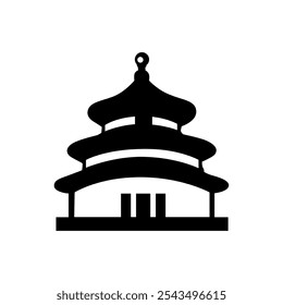 Ethnic, Religious icon. Simple vector sign.