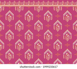 ethnic retro repeating abstract ,texture Geometric fabric Vector oriental, pattern Abstract geometric,embroidery, fabric illustration embroidery