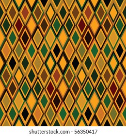 Ethnic rhomboidally texture
