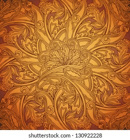 Ethnic round design element background. EPS10 blend mode and transparency used