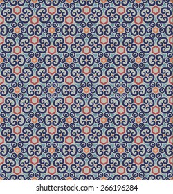 Ethnic seamless abstract  texture vectoral pattern.