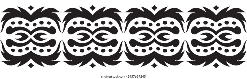 Nahtloses ethnisches Grenzmuster. Ornament Vektorillustration. Klassisches kunstvolles Element. Barocke florale Vintage-Stil. Dekorative Rahmengestaltung für Rahmen, Textil, Stoff, Kleidung, Teppich, Vorhang, Teppich.