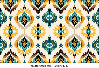 Ethnic seamless fabric pattern. Abstract traditional folk antique vintage retro blurred graphic line. Fabric textile vector illustration ornate elegant luxury style. Art print for clothing, background