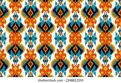 Patrón de tejido étnico sin costura. Resumen de la línea retro tradicional de antaño folclórico vintage tradicional. Ilustración vectorial textil de tela ornamentan elegante estilo lujoso. Huella de arte para ropa, fondo.