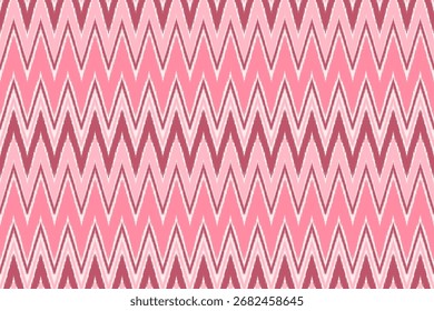 Diseño de patrón de tela ikat inconsútil étnico para todos los tipos de textiles de impresión y fondo