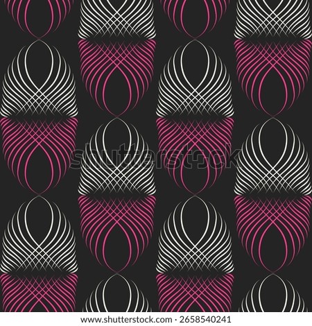 Ethnic seamless ikat fabric pattern design for all types of print textiles and backgrounds