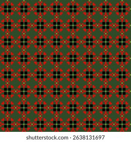 Ethnic seamless ornament for embroidery, decorating clothes, bags, accessories. Slavic traditional geometric pattern for cross stitching. Part 3
