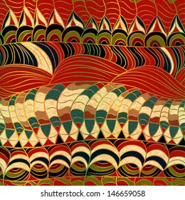 Ethnic seamless pattern.