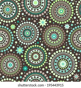 Ethnic seamless pattern