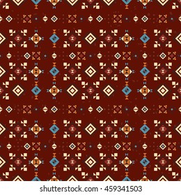 Ethnic seamless pattern 