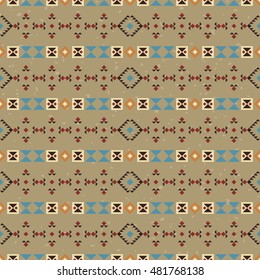 Ethnic seamless pattern