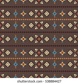 Ethnic seamless pattern