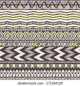 Ethnic seamless pattern. Abstract background. EPS 8 vector illustration.